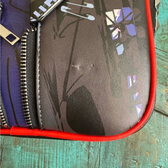 Her Universe Spider-Man: Across The Spider-Verse Spider-Punk Chase Mini Backpack - Picture 8 of 10